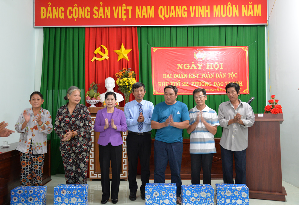 Ngày hội Đại đoàn kết Khu phố 22: Chung sức xây dựng cộng đồng cùng nhau phát triển