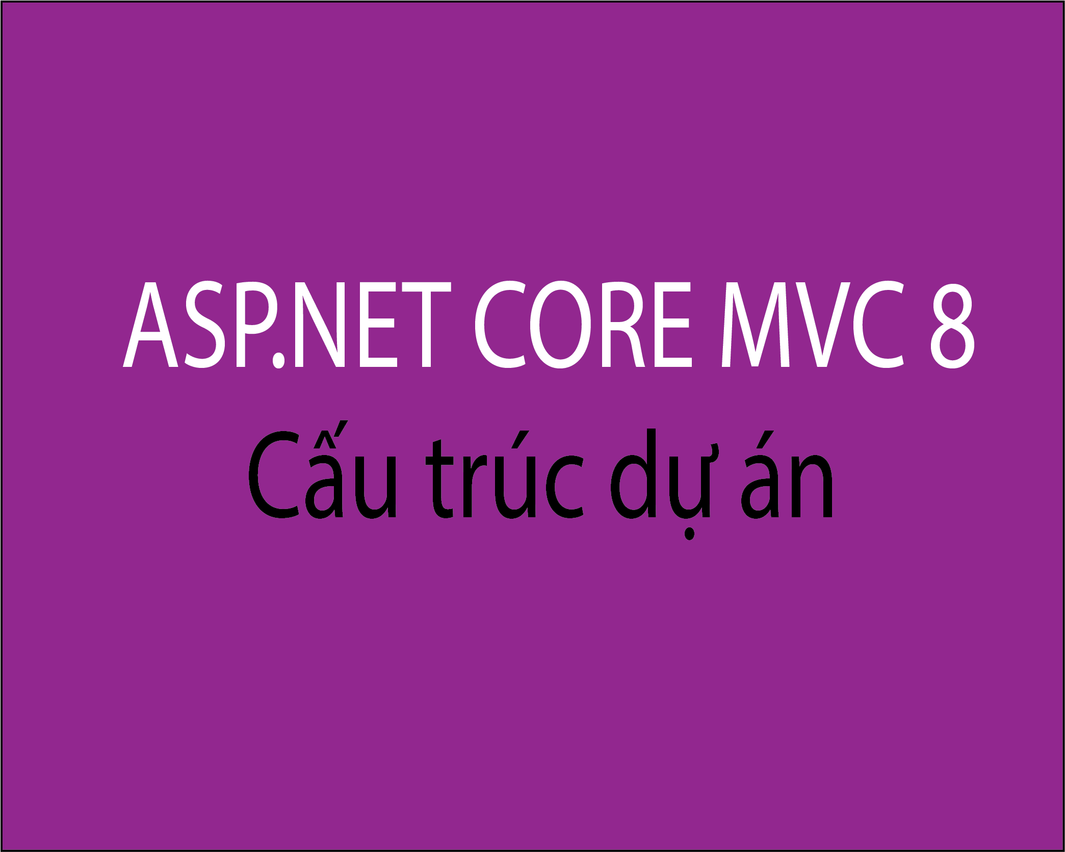 Tạo ứng dụng website bán hàng với asp.net core mvc và tìm hiểu cấu trúc của thư mục
