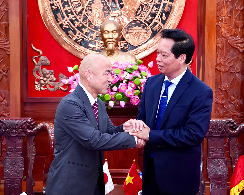 Đồng Tháp - Yokohama tăng cường hợp tác trong lĩnh vực thoát nước