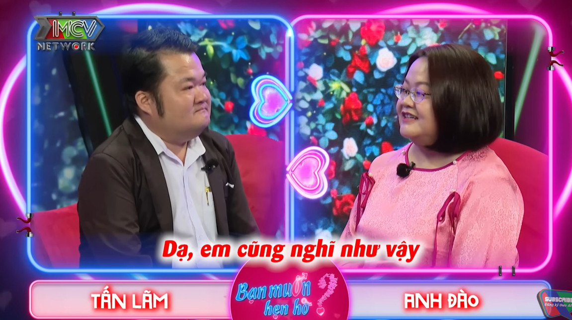 Chương trình "bạn muốn hẹn hò" cô gái tỏ tình bằng 3 thứ tiếng chàng trai Hậu Giang lập tức bấm nút hẹn hò