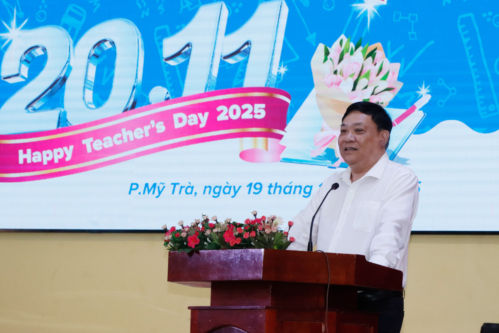 Chủ tịch UBND tỉnh Đồng Tháp gửi lời tri ân nhân Ngày Nhà giáo Việt Nam 20/11