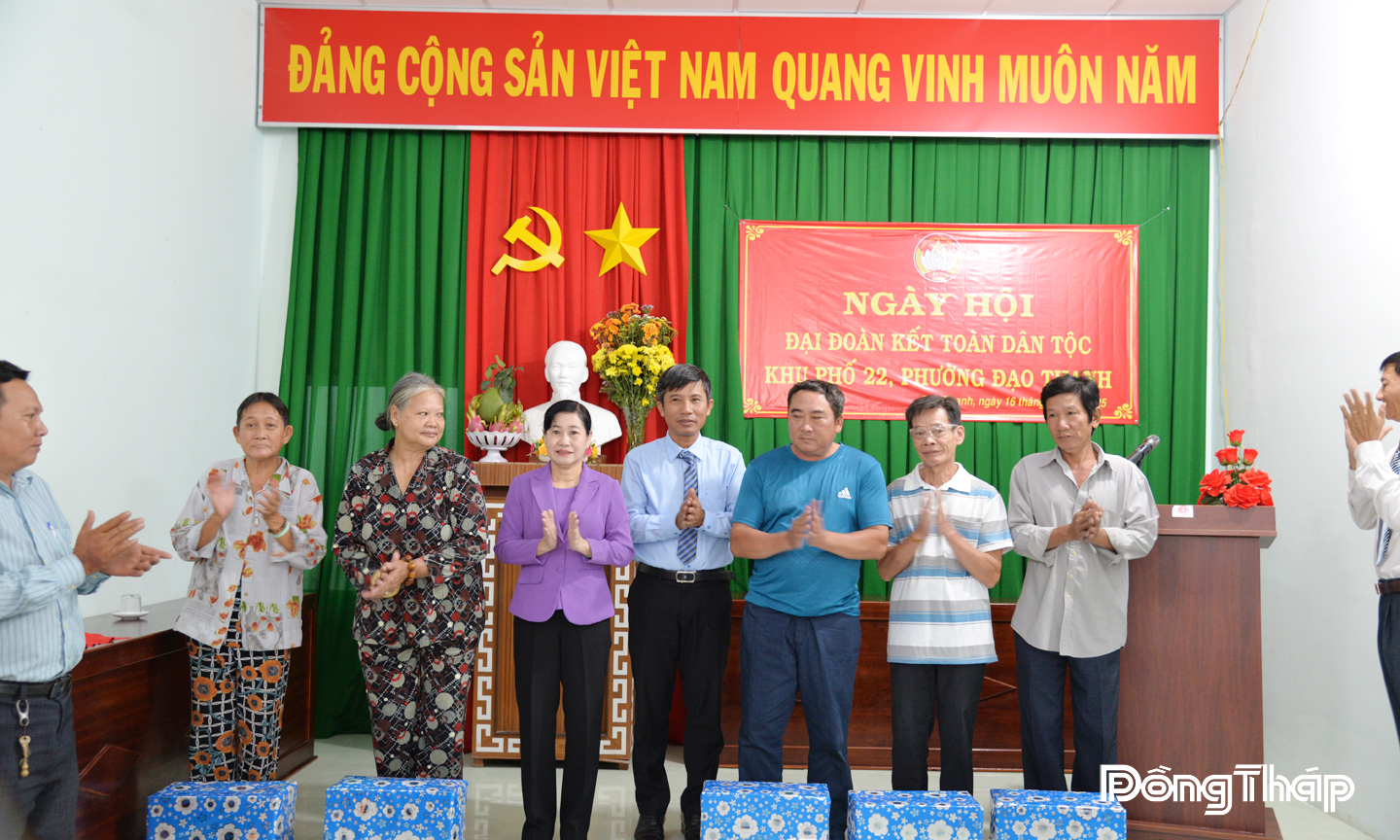 Phường Đạo Thạnh: Phát huy sức mạnh đại đoàn kết, xây dựng cộng đồng văn minh – hiện đại